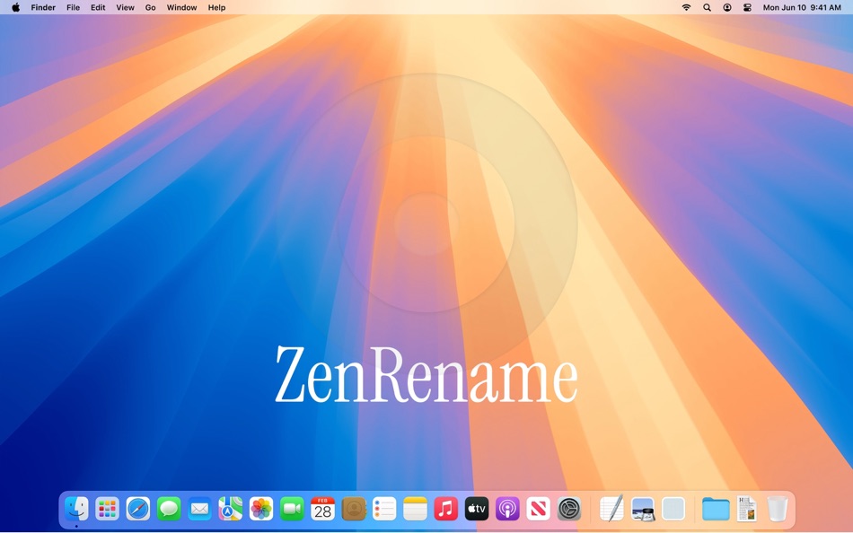 #1. ZenRename (macOS) 由: Yiling Wu