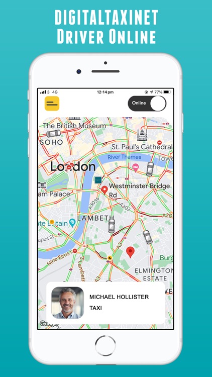 Taxinet Driver - UK Driver App