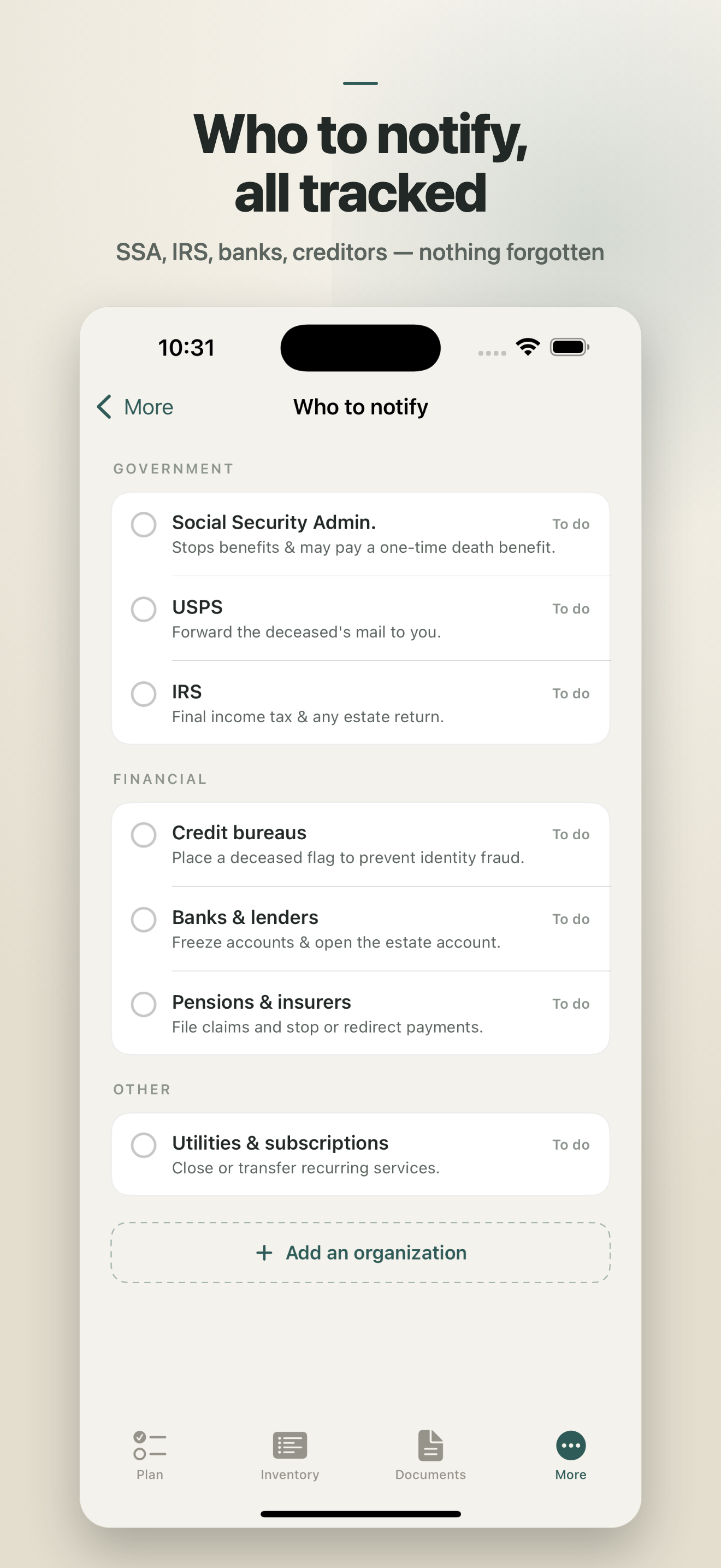 Afterword: Estate Executor screenshot 4