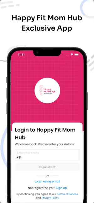 Happy Fit Mom Hub screenshot 1
