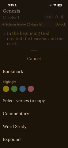Bible Study - Scribe Scholar Screenshot 7 of 8