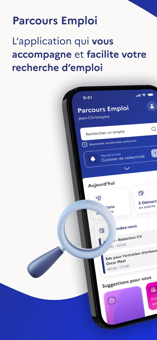 Screenshot #1 pour Parcours Emploi France Travail