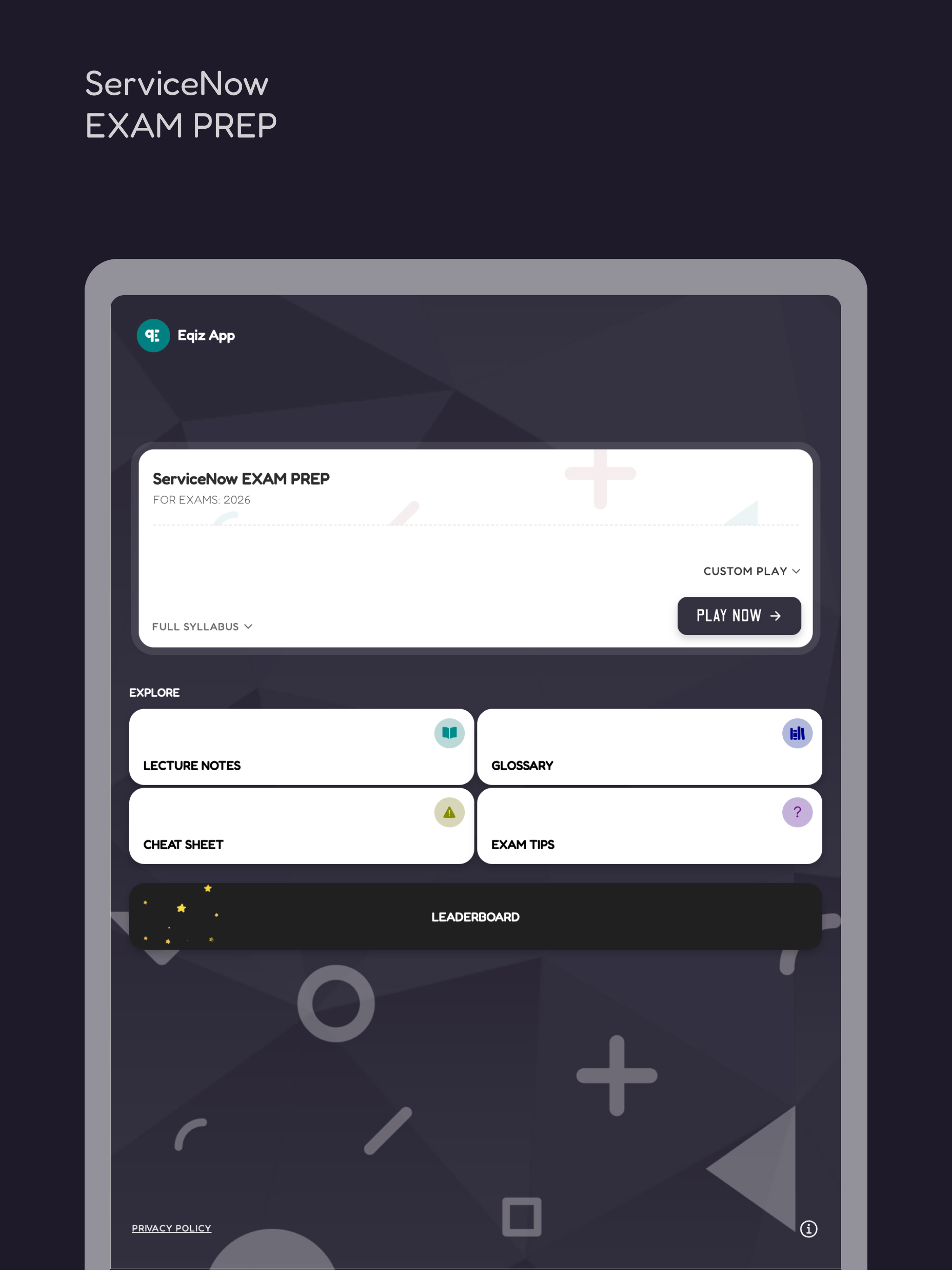 ServiceNow Exam Prep (+AI) screenshot 8