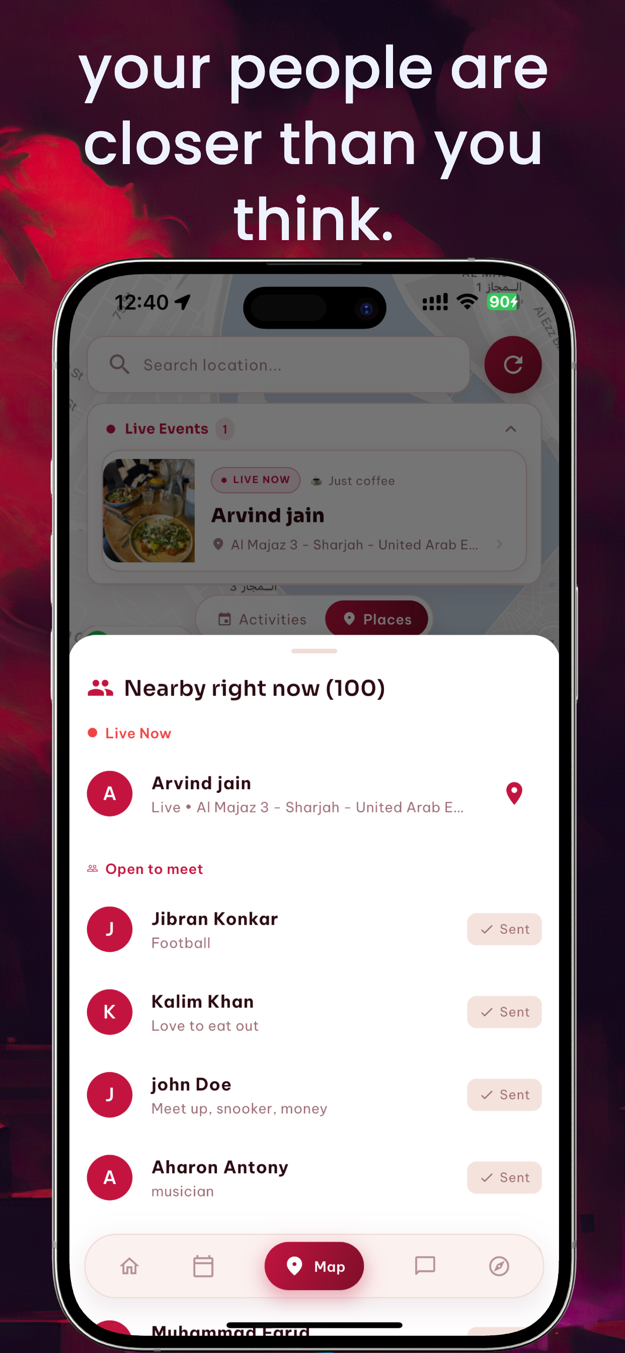 Meetex App screenshot 5