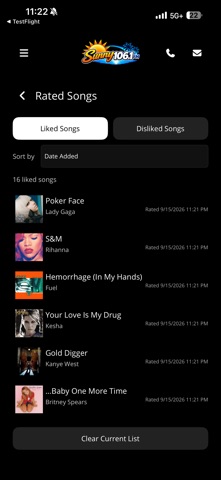 Sunny 106.1 Screenshot 6 of 10