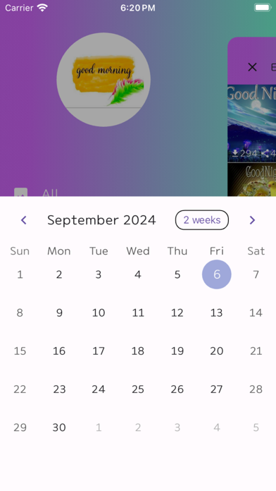 Good Morning & Evening Images Screenshot