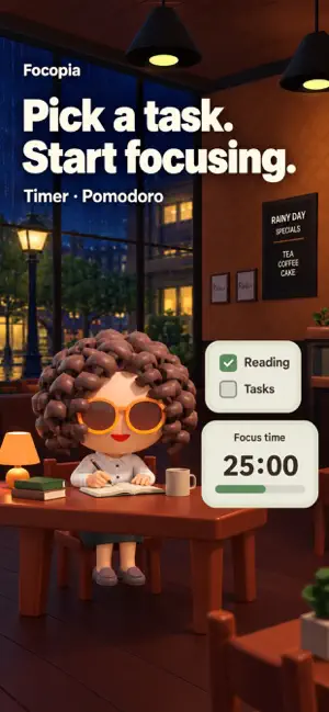 Focopia – Online Study Cafe screenshot 4