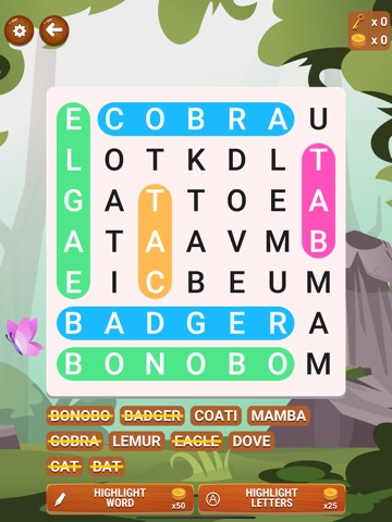 Word Hunt - Search iPad screenshot