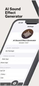 AI Sound Effect Generator screenshot #1 for iPhone