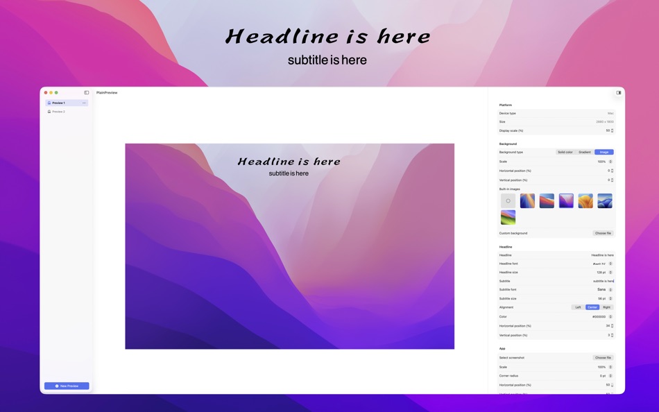 #1. PlainPreview (macOS) Podle: xiang li