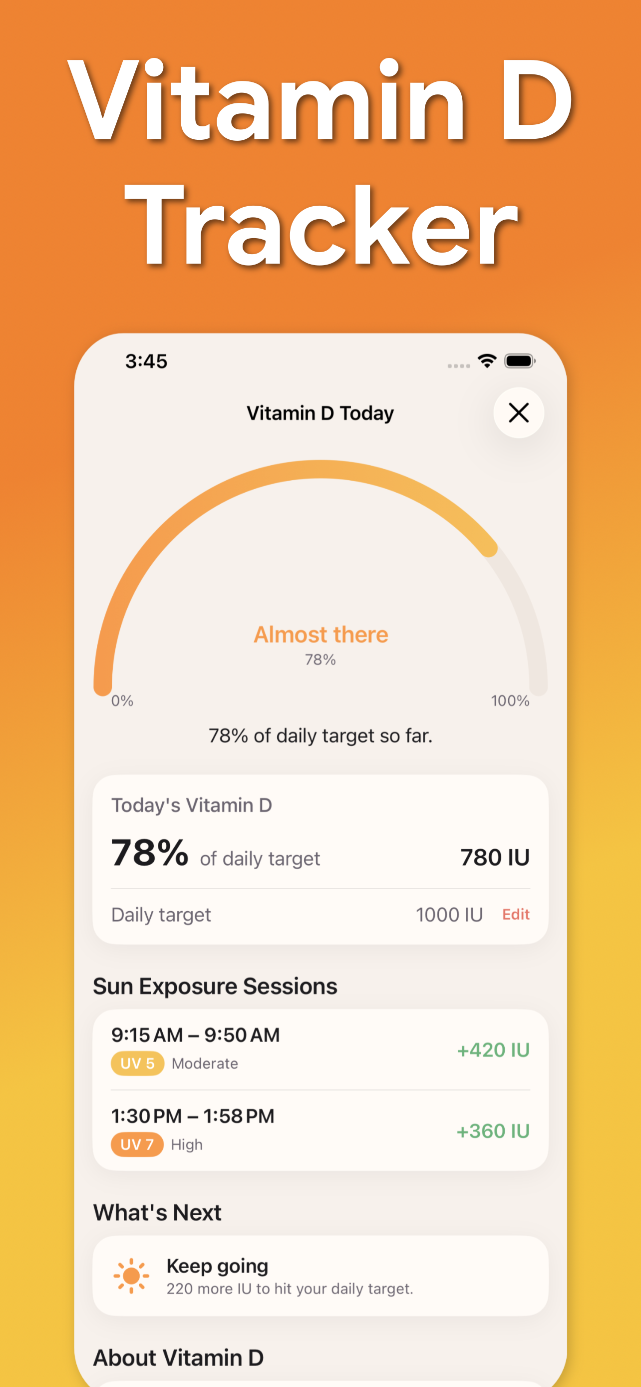 Tanning App - Tansy SPF