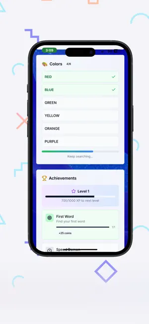 Word Hunt - Colorful puzzle screenshot 3