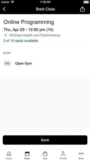 Vo2max Health and Performance screenshot 3