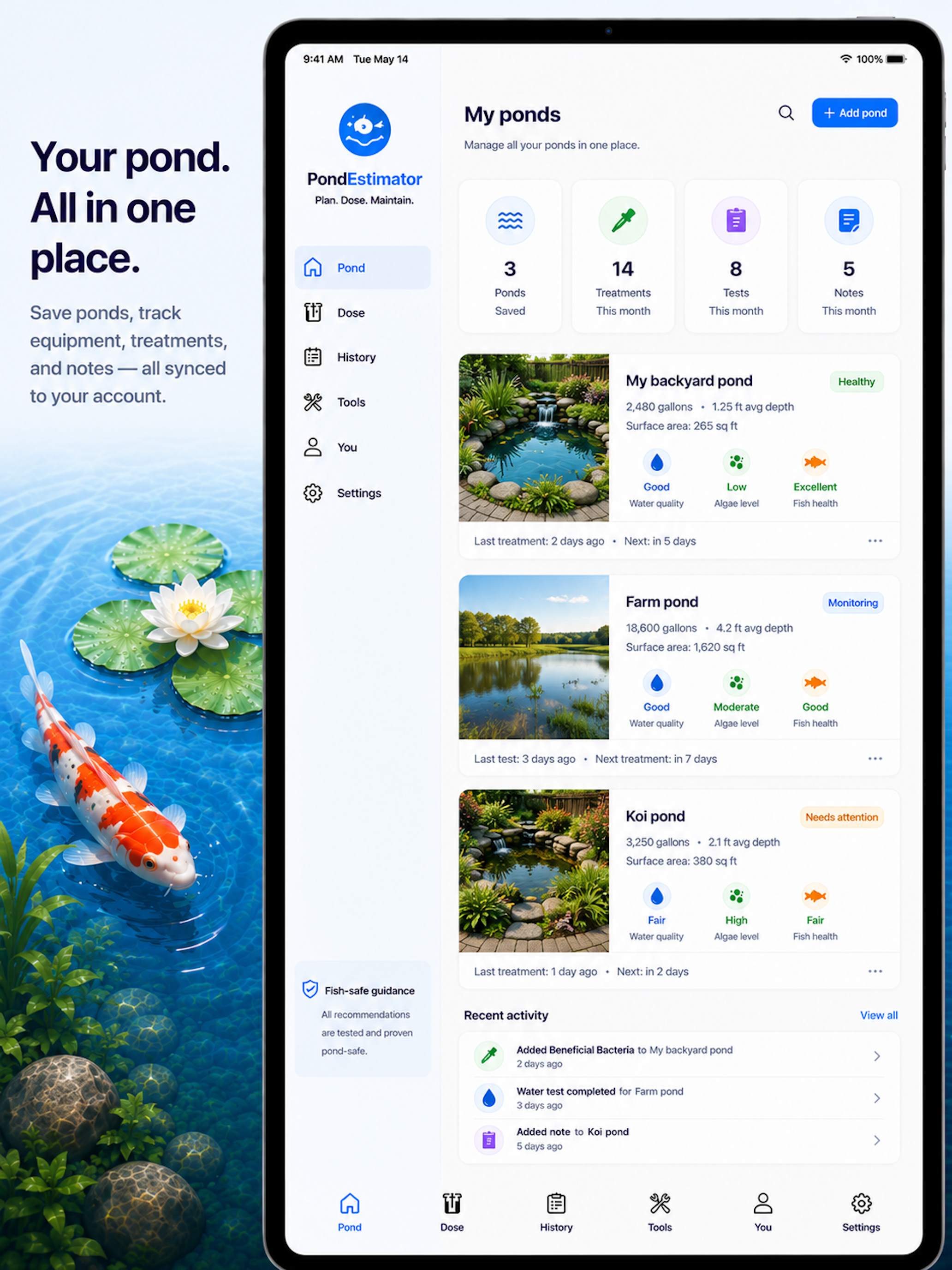 Pond Care: Measure & Dose screenshot 14