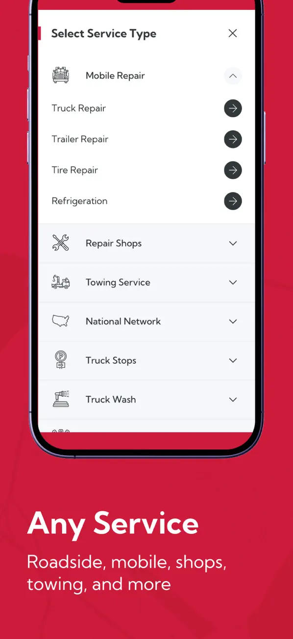 Screenshot #2 pour Find Truck Service