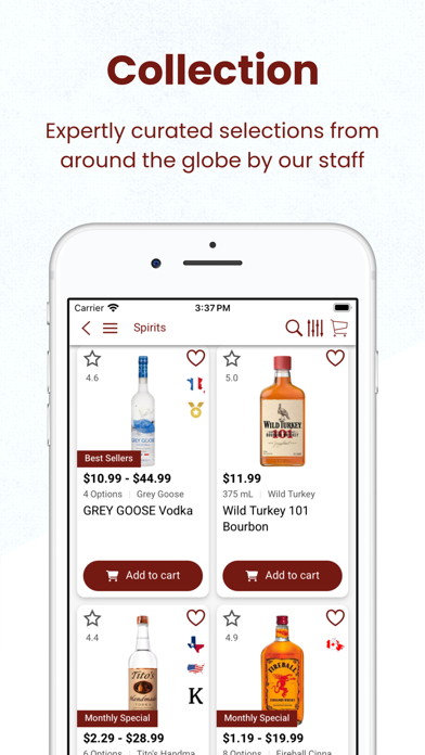 One Mile Liquors iPhone screenshot 3 - Shopping app