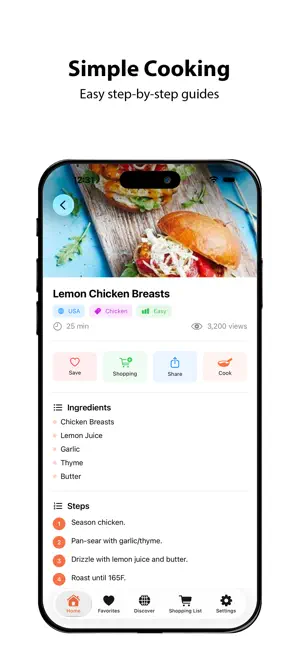 Global Cooking: Recipe Matcher screenshot 2