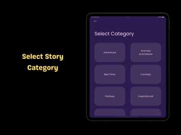 StoryMate - AI Story Generator iPad screenshot
