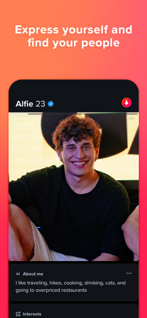 ‎Tinder Dating App: Meet & Date Screenshot