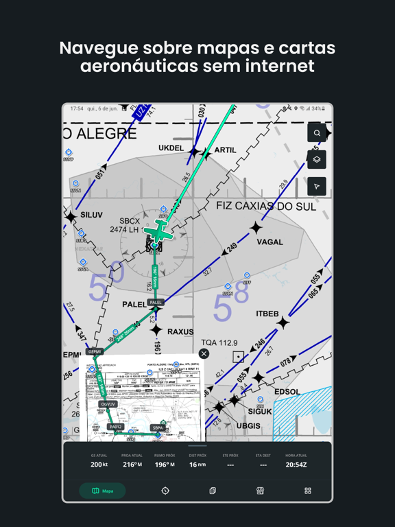 NexAtlas iPad screenshot 4 - Navigation app