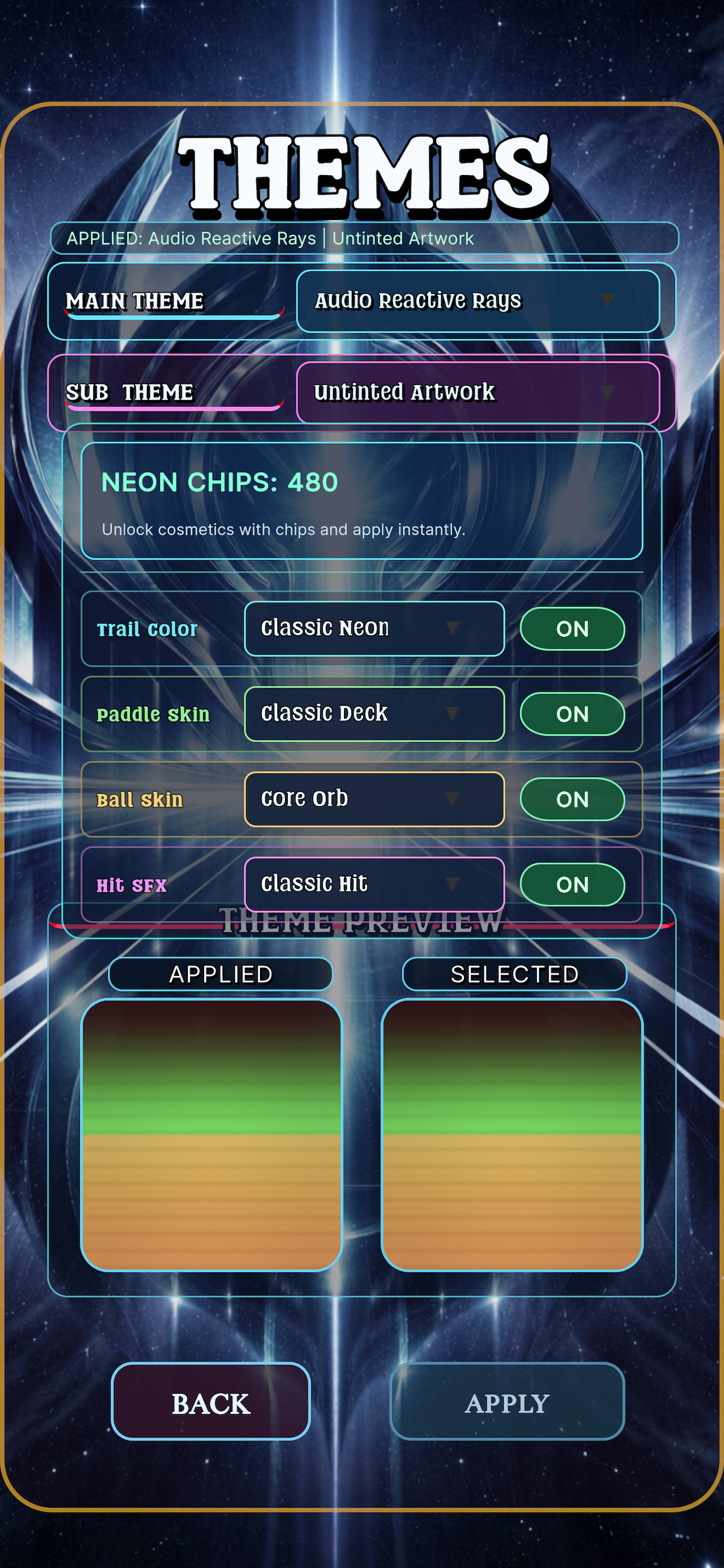Neon Paddle: Survival Pong screenshot 9