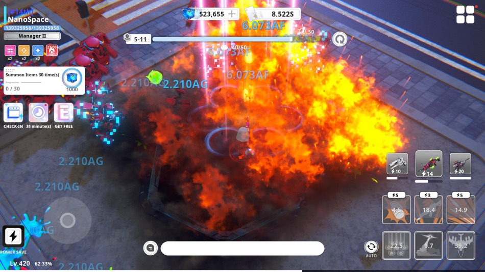 #4. NANOSPACE (iOS) By: Fire Shrike Games, Corp.