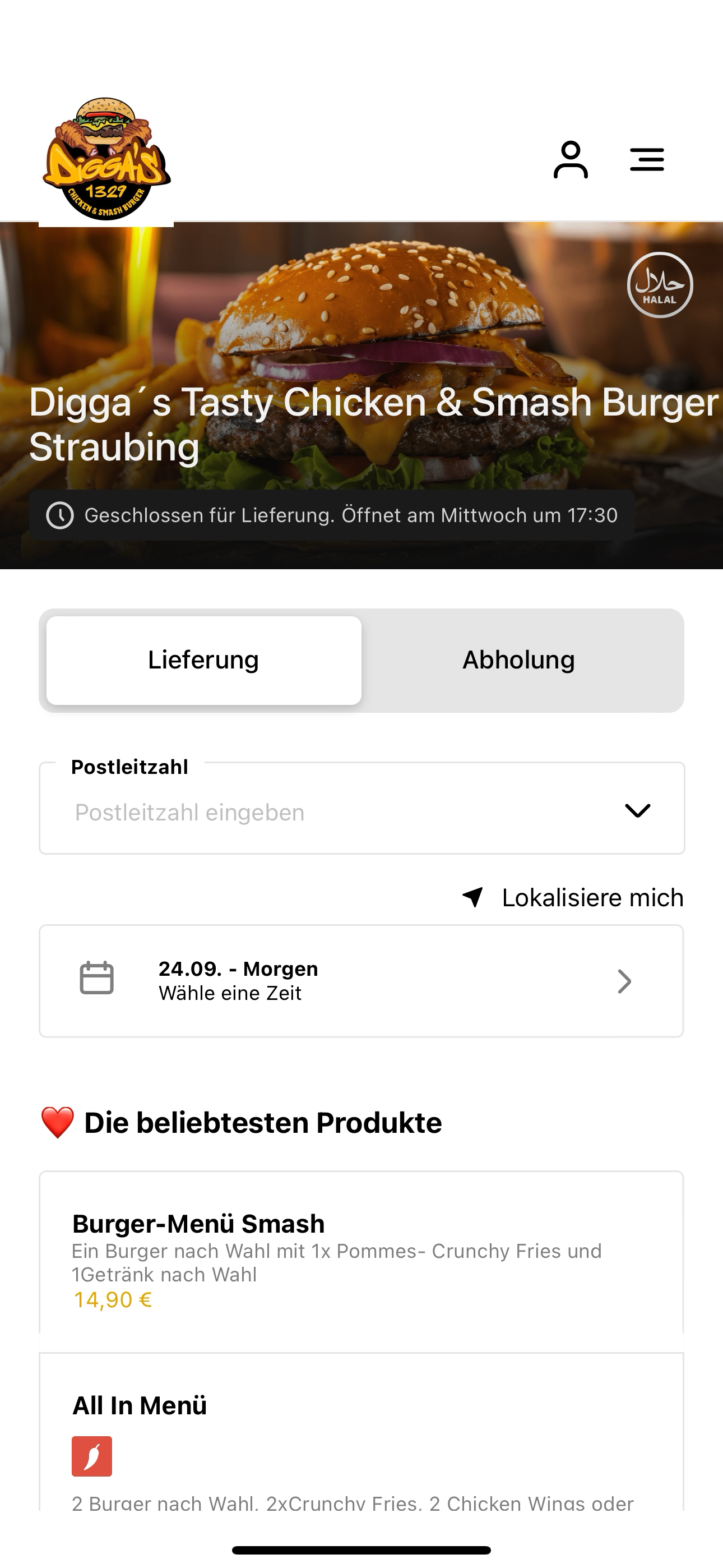 Digga´s Tasty Chicken & Burger screenshot 3