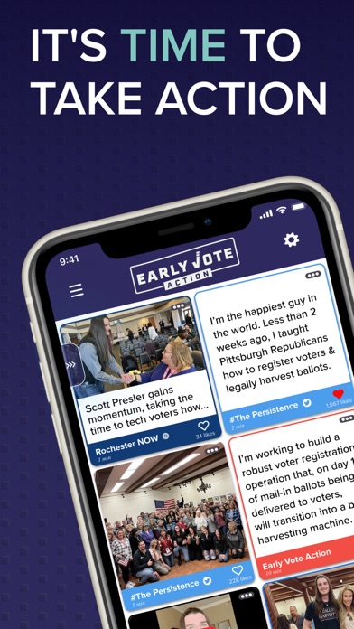 Early Vote Action Screenshot