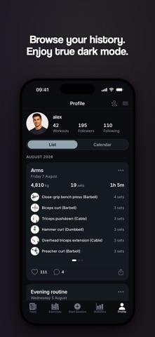 Braced: Gym Tracker Screenshot 5 of 10