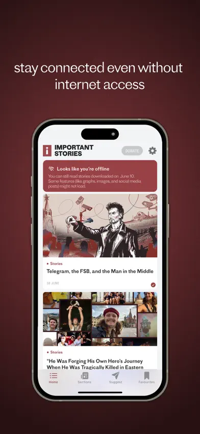 Important Stories screenshot 3