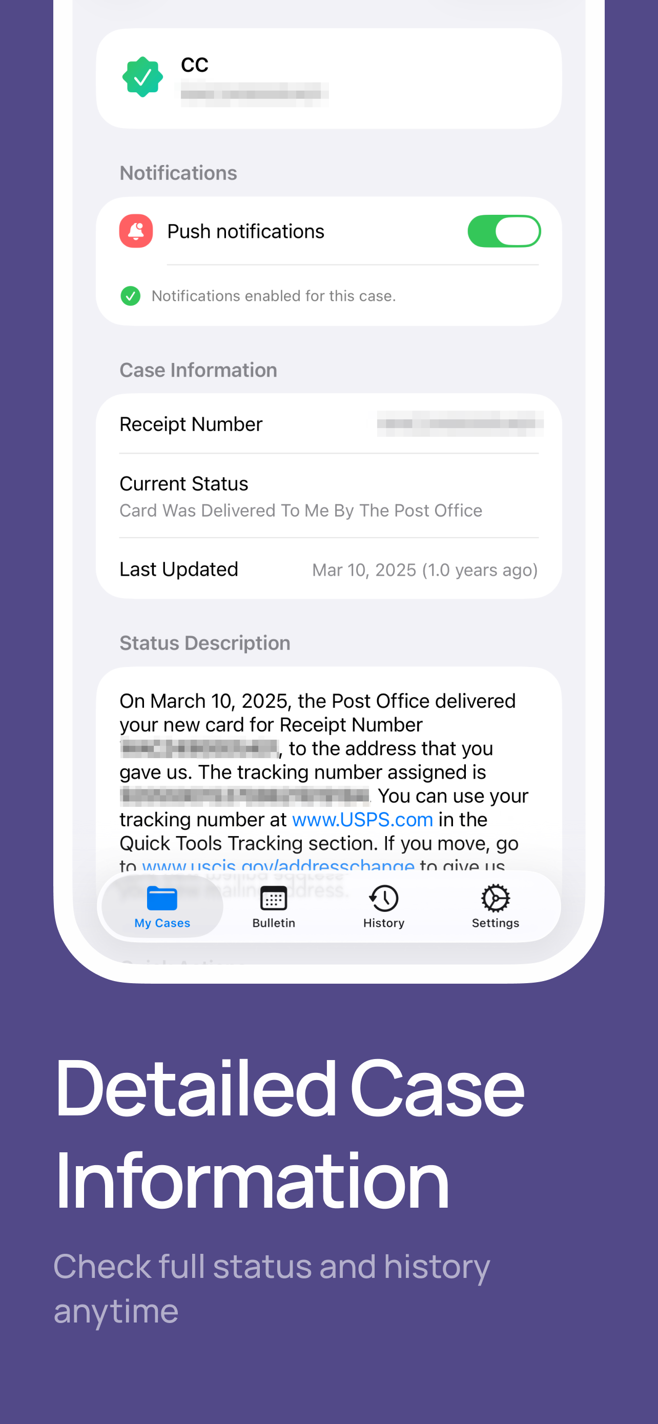 Visa Bulletin & Case Tracker