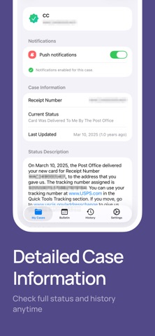 Visa Bulletin & Case Tracker Screenshot 5 of 5