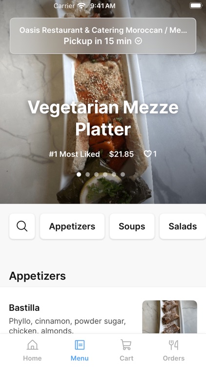 Oasis Restaurant To Go