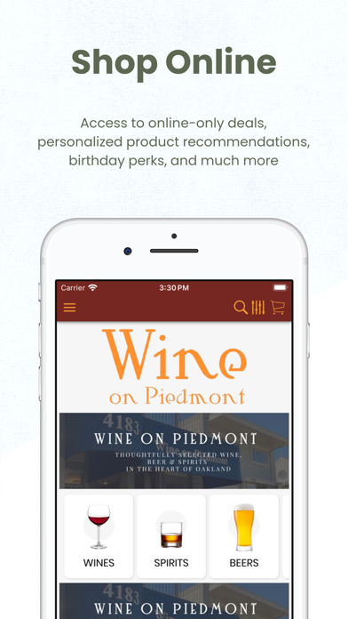 Wine on Piedmont Screenshot