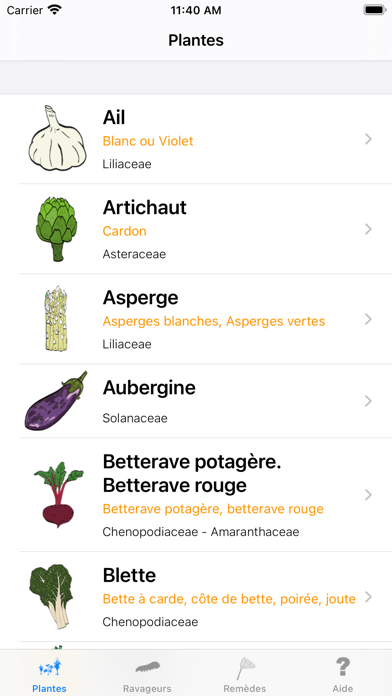 Screenshot #1 pour Urgence au Potager