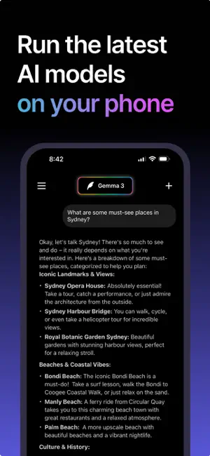 PolyChat - Offline AI Chat screenshot 2