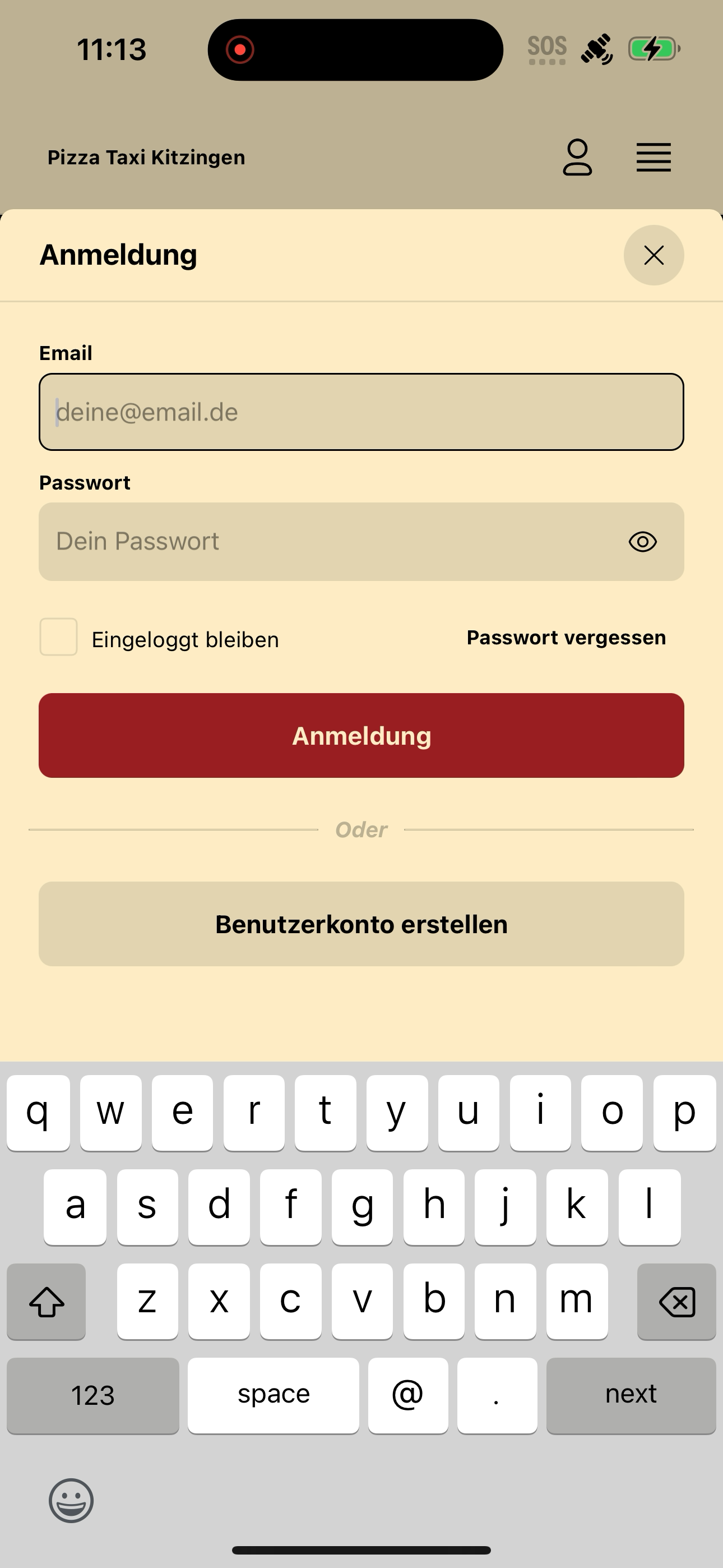 Pizza Taxi Kitzingen screenshot 3
