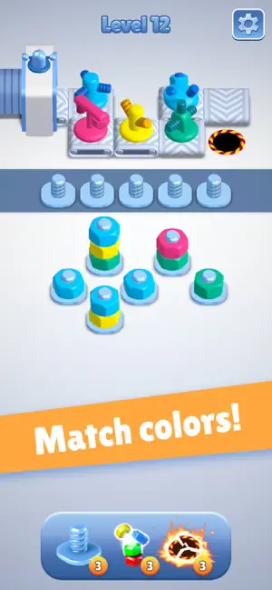 Match Machine: Nuts and Bolts screenshot 1