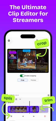 StreamLadder: AI Clip Editor Screenshot 2 of 7
