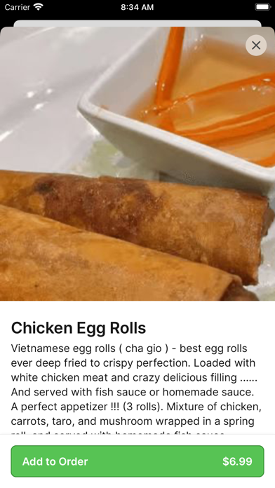 Hello Vietnam Pho & Sushi Screenshot