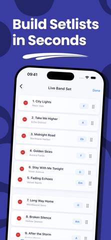MeloRep: Repertoire & Setlist Screenshot 2 of 5