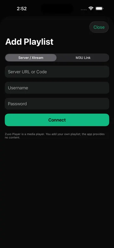 Zuxo Player screenshot 4 of 5