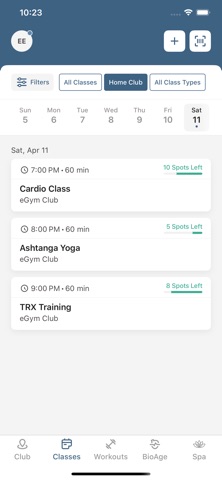 Wrightington Health Club & Spa screenshot