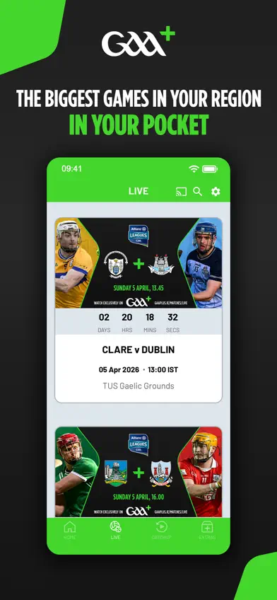 GAA+: Watch Live GAA screenshot 1