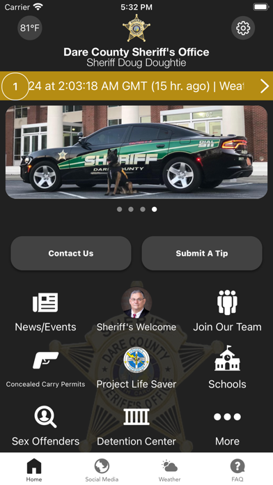 Dare County Sheriff NC Screenshot
