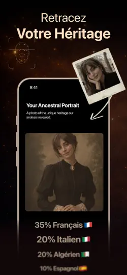 Capture d'écran de Heritage: Ancestry & Ethnicity sur iPhone 2