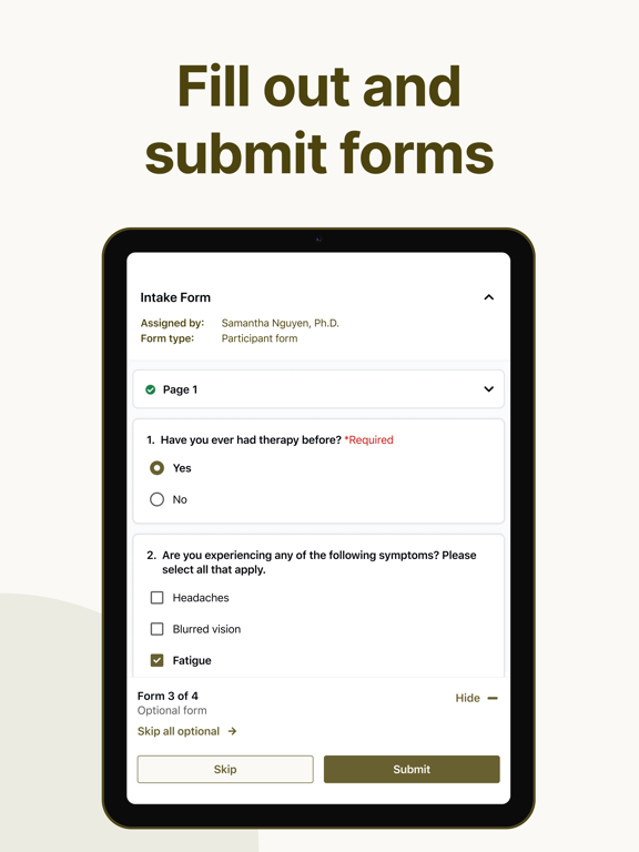 myRCS Client Portal iPad screenshot 5 - Medical app