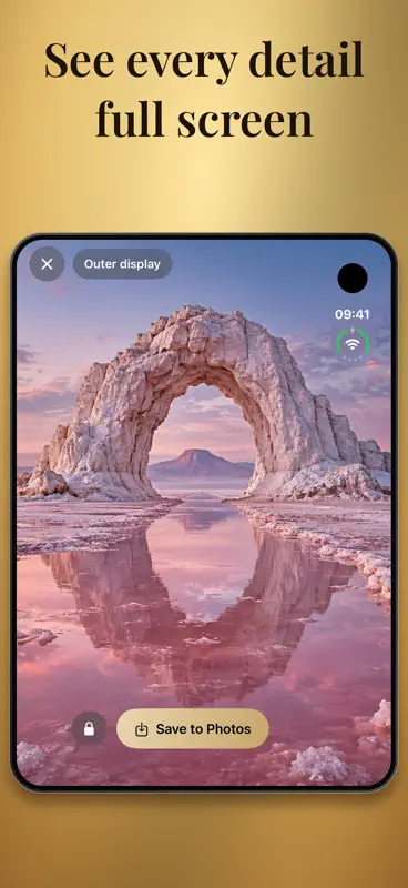 Duo Wallpapers: 4K Foldable screenshot 3 of 5