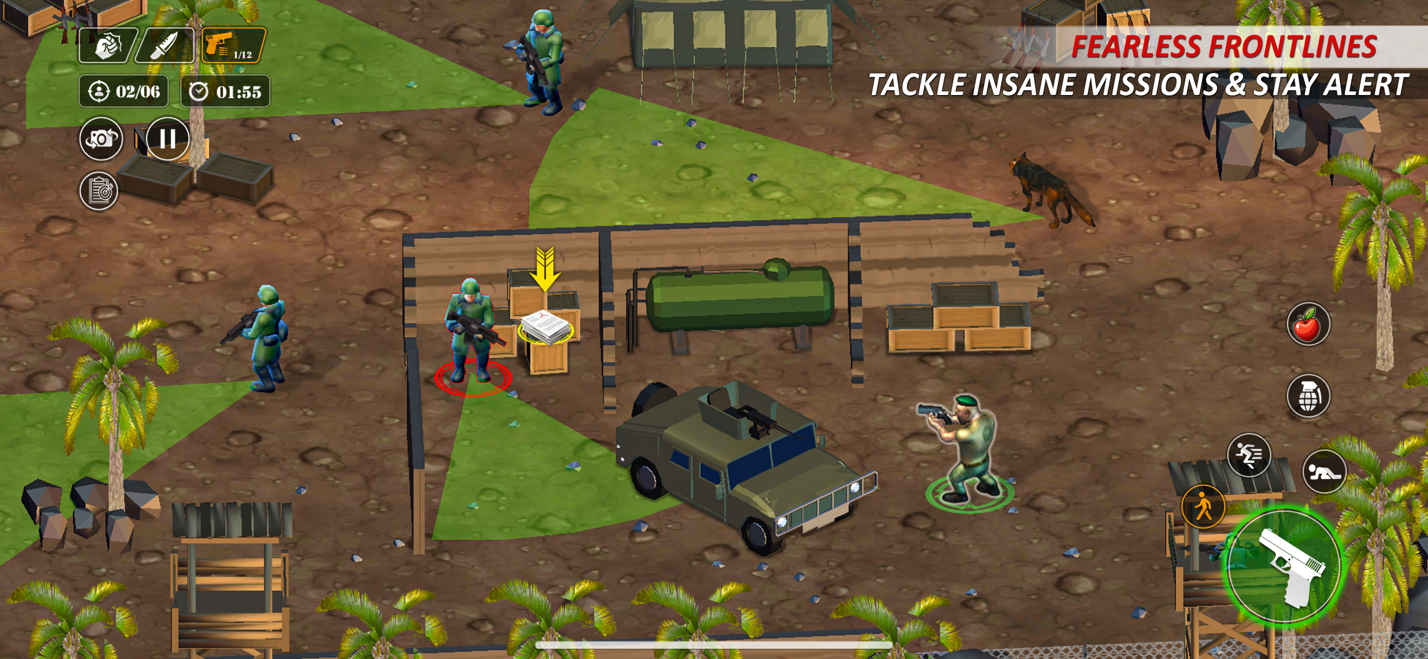Commando Survival War game ww2