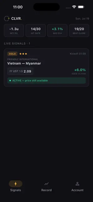 CLVR: Value Signals screenshot 2